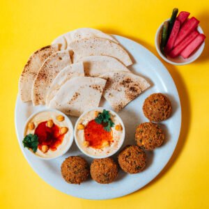 Mezze Falafel & Hummus Basket