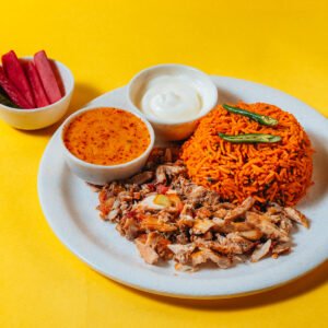 Rice With Shredded Chicken